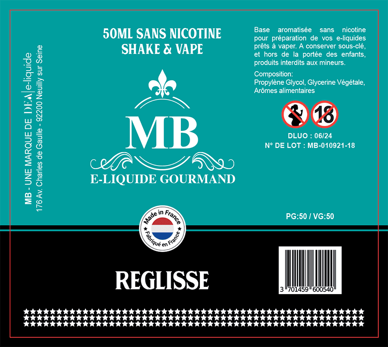 E liquide MB 50ml Réglisse eliquide-pas-cher.fr REGLISSE.png