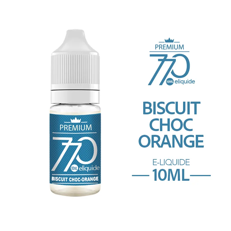 E-Liquide Biscuit Choco-Orange 10ml 770 PREMIUM pas cher eliquide-pas-cher.fr Eliquide origin vape 10ml biscuit choc orange