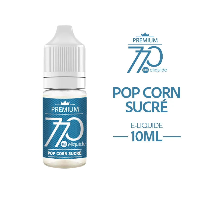 Eliquide origin vape 10ml popcorn sucre