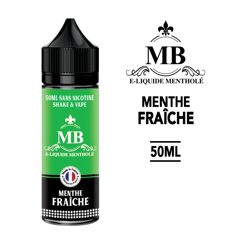 E liquide MB 50ml Menthe fraîche eliquide-pas-cher.fr Eliquide MB 50ml menthe fraiche