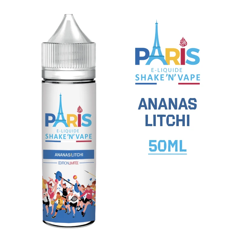 E-liquide Ananas Litchi 50ml Paris pas cher eliquide-pas-cher.fr Eliquide Paris 50ml ananas litchi