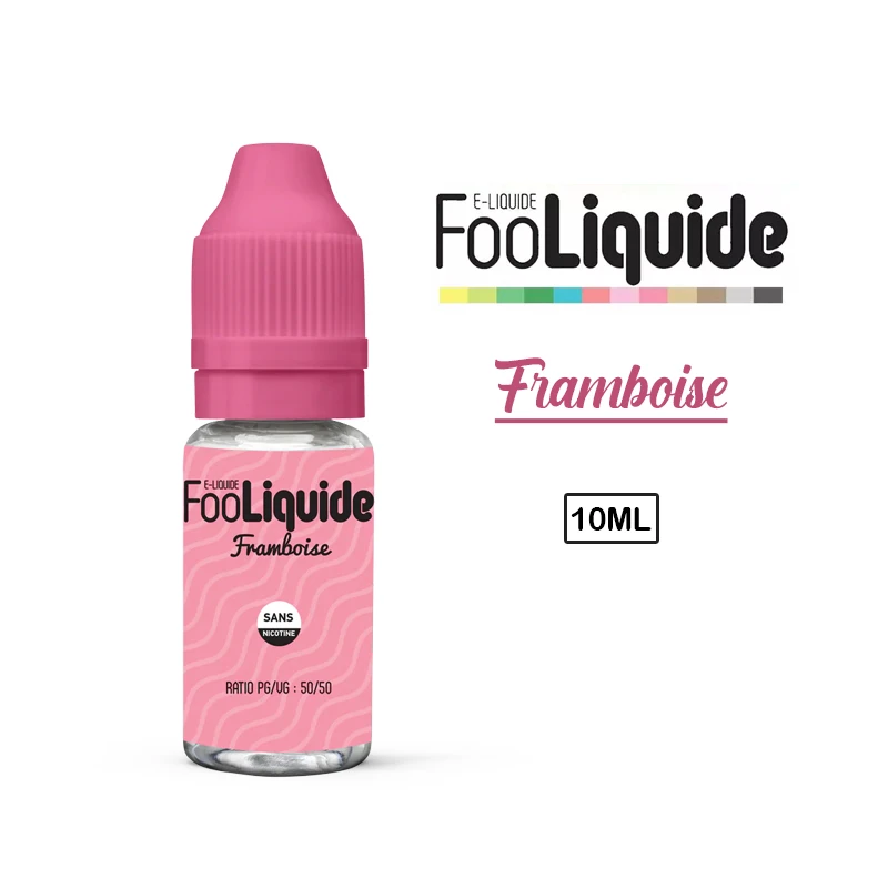 E-Liquide FRAMBOISE 10ml - FOOLIQUIDE eliquide-pas-cher.fr Eliquide framboise