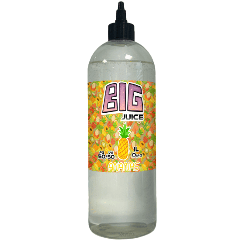Big Juice 1 Litre - Ananas eliquide-pas-cher.fr Ananas 1L Big Juice.png
