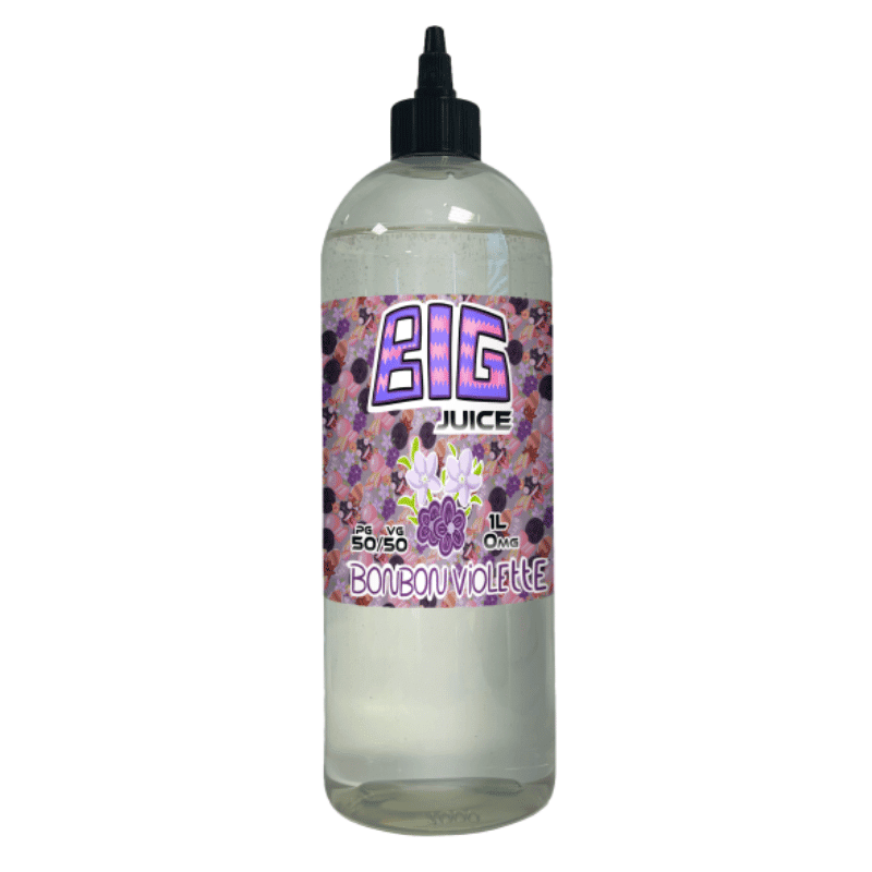 Big Juice 1 Litre - Bonbon violette eliquide-pas-cher.fr Bonbon violette 1L Big Juice.png