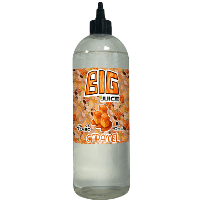 Big Juice 1 Litre - Caramel eliquide-pas-cher.fr Caramel 1L Big Juice.png