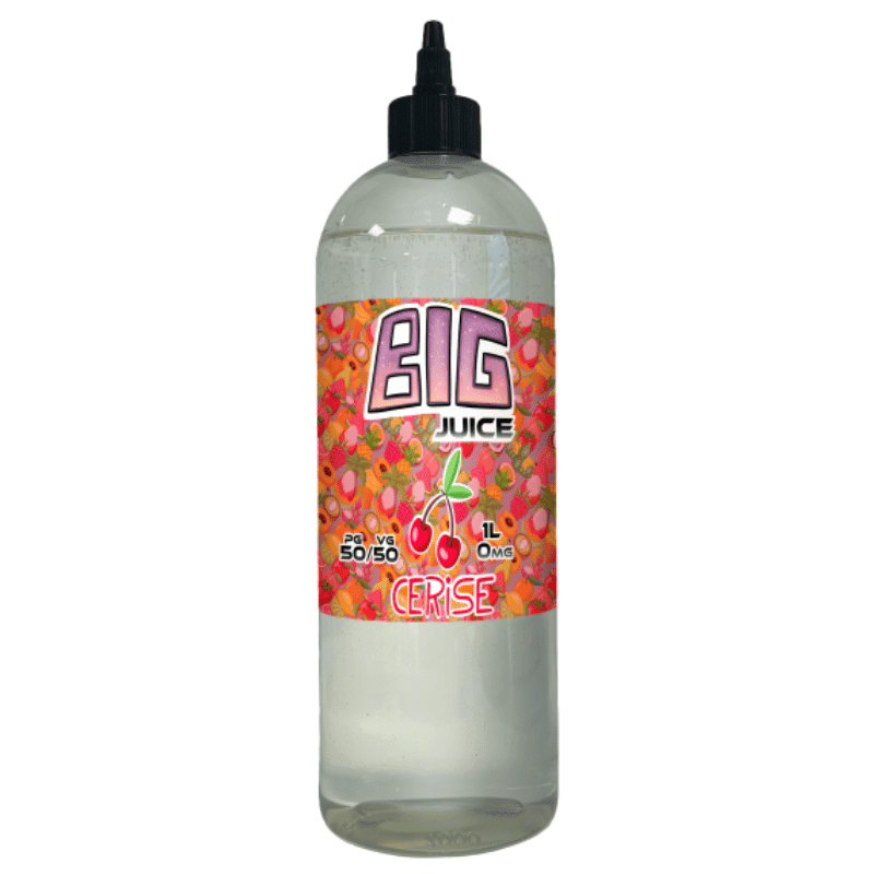 Big Juice 1 Litre - Cerise eliquide-pas-cher.fr Cerise 1L Big Juice.png