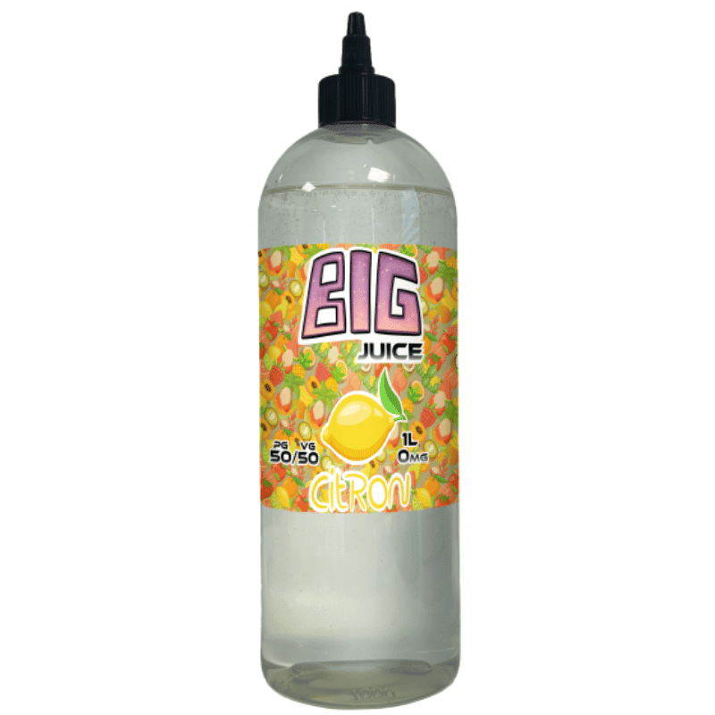 Big Juice 1 Litre - Citron eliquide-pas-cher.fr Citron 1L Big Juice.png