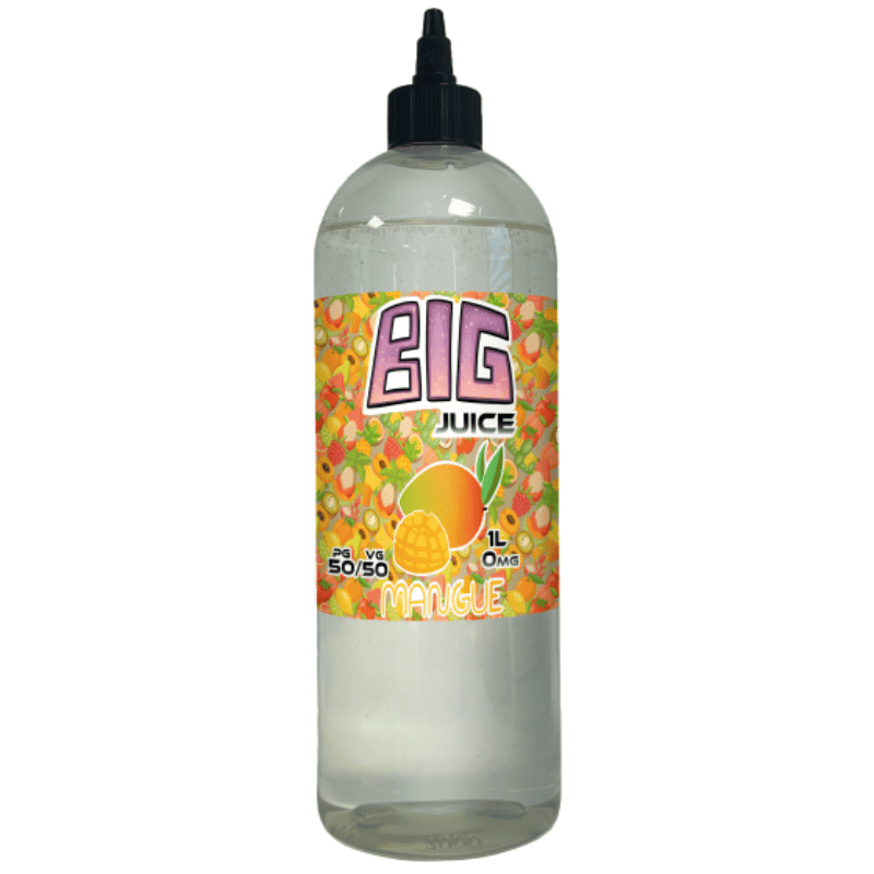 Big Juice 1 Litre - Mangue eliquide-pas-cher.fr Mangue 1L Big Juice.png