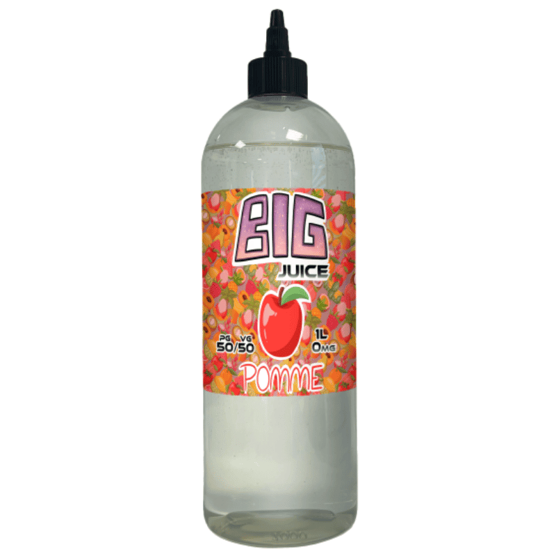 Big Juice 1 Litre - Pomme eliquide-pas-cher.fr Pomme 1L Big Juice.png