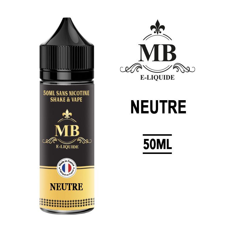 E-liquide MB 50ml Neutre eliquide-pas-cher.fr Eliquide MB 50 ml neutre
