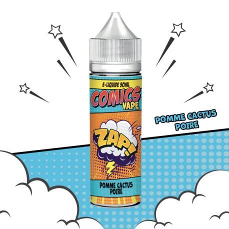 eliquide pomme cactus poire50ml comics