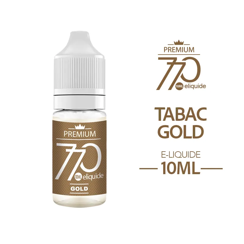 Eliquide origin vape 10ml tabac gold
