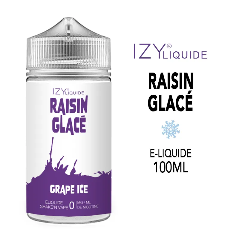Eliquide 100ml raisin