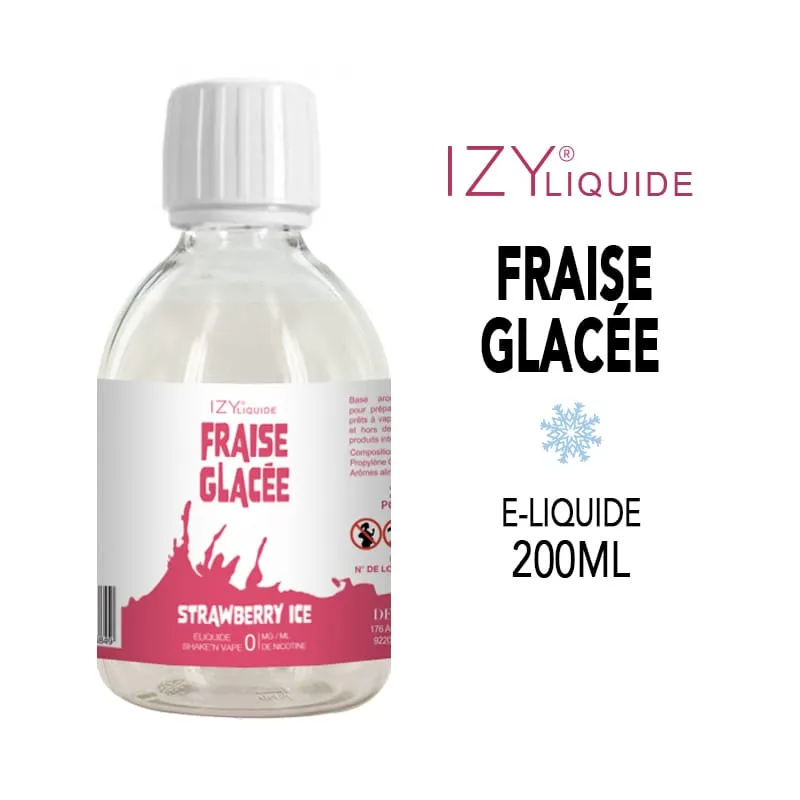 eliquide izy 200ml fraise