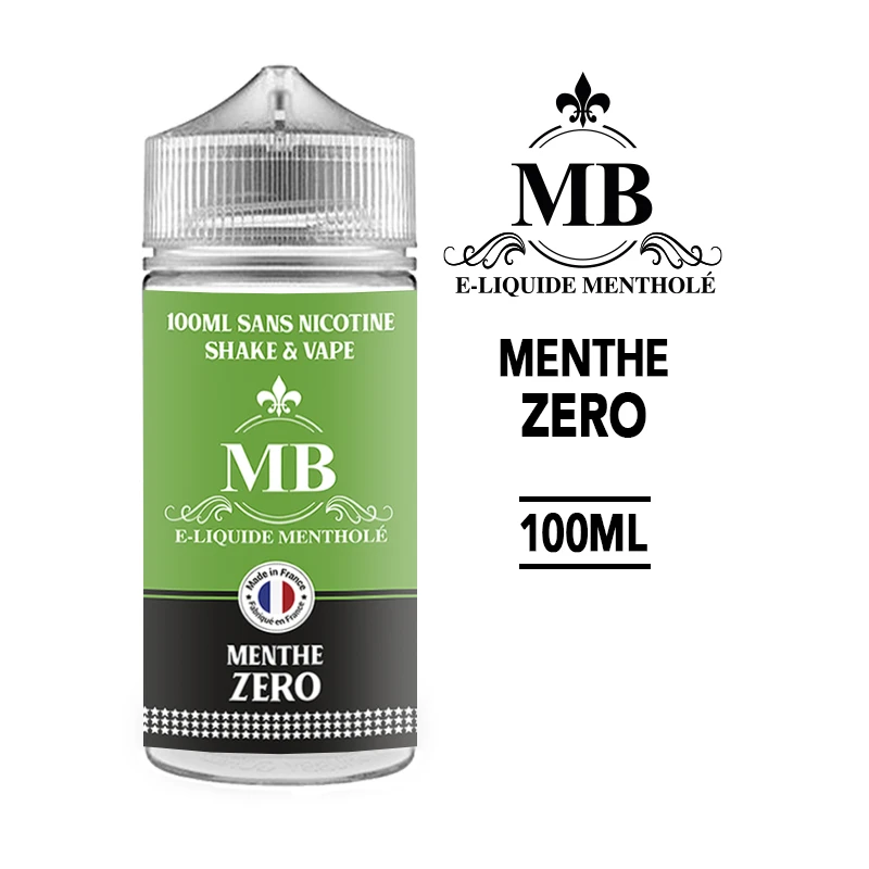 Eliquide 100ml menthe zero