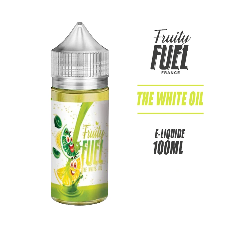 Eliquide 100ml the white oil