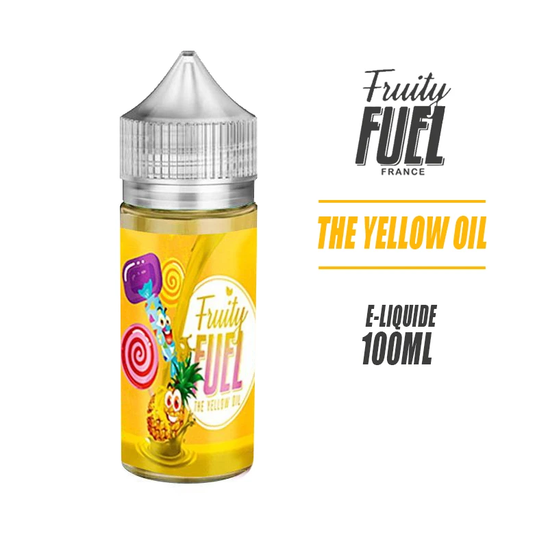 Eliquide 100ml the yellow oil