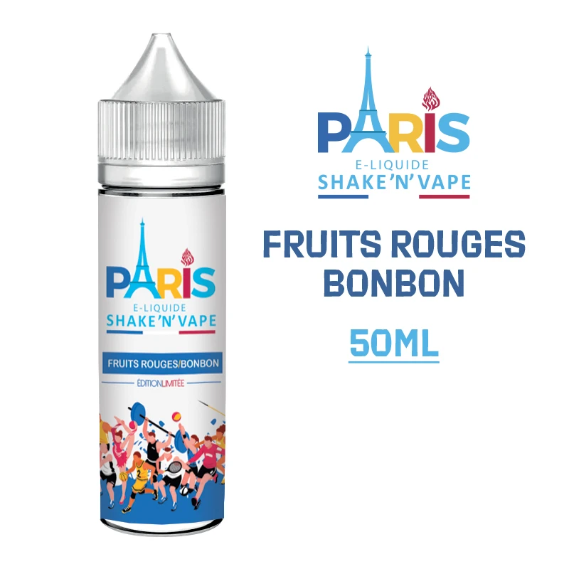 Eliquide Paris 50ml fruits rouges bonbon