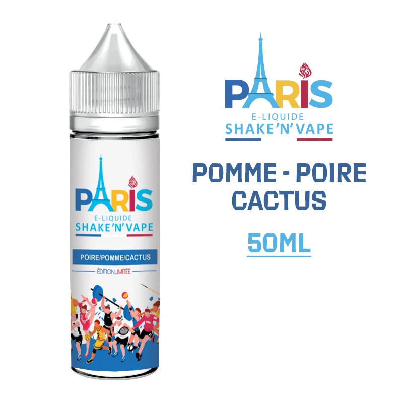 Eliquide Paris 50ml poire pomme cactus
