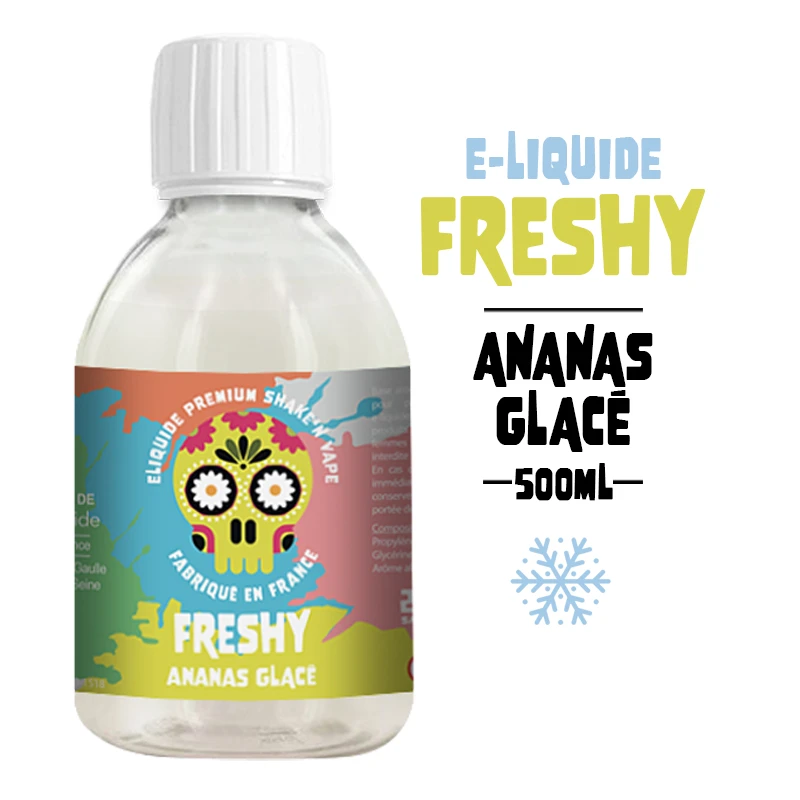 Eliquide freshy 500ml ananas