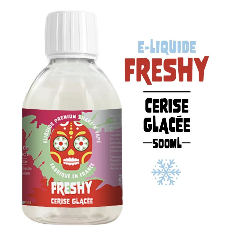 Eliquide freshy 500ml cerise