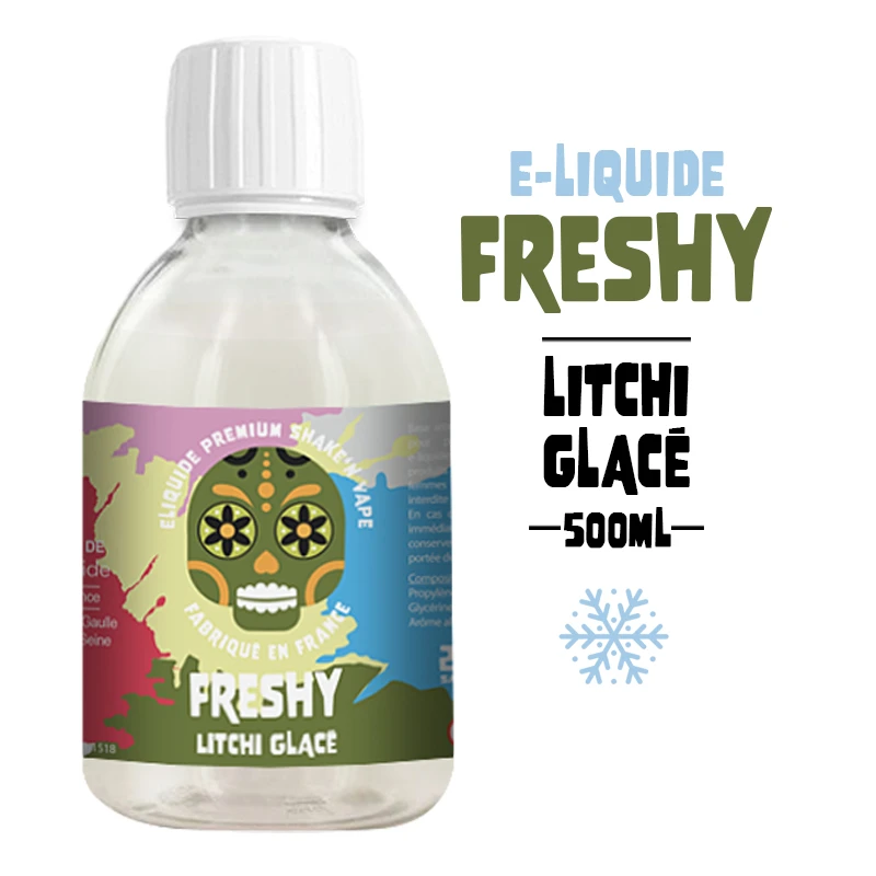 Eliquide freshy 500ml litchi