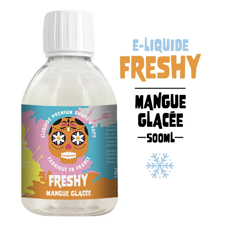 Eliquide freshy 500ml mangue