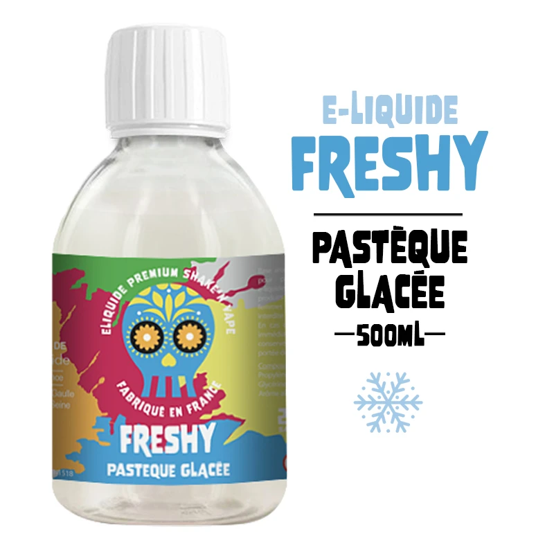 Eliquide freshy 500ml pasteque