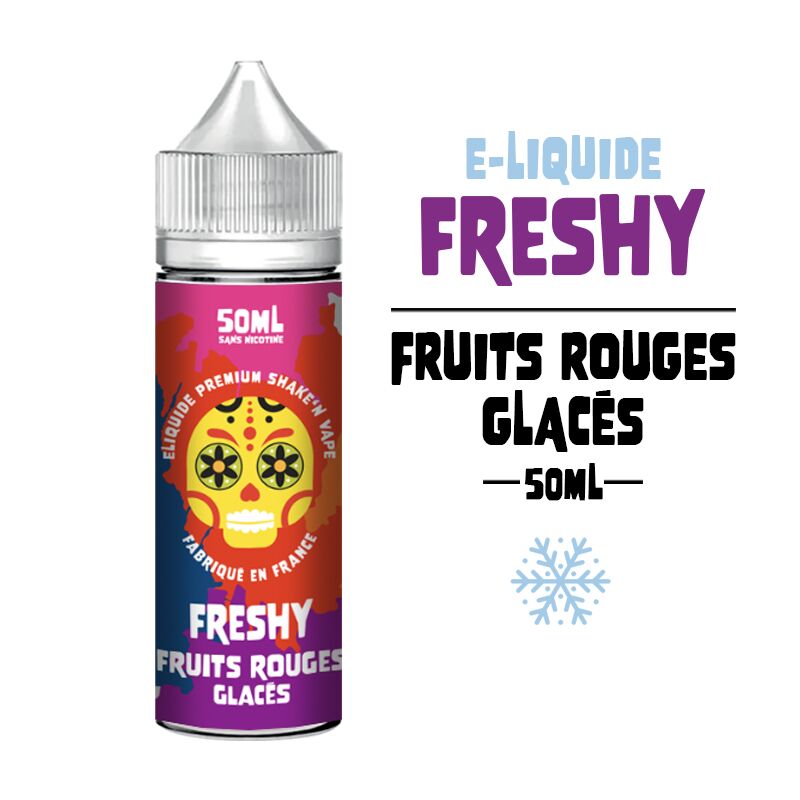 Eliquide fruits rouges glacée 50ml