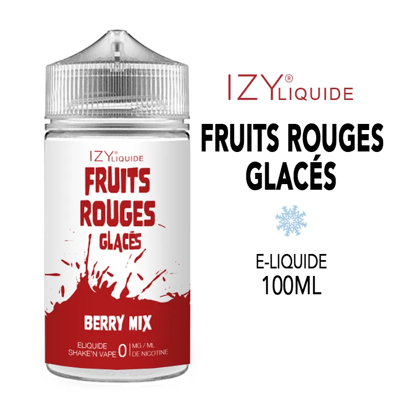 Eliquide 100ml fruits rouges