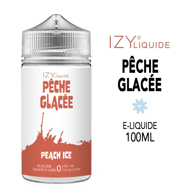 Eliquide 100ml pêche