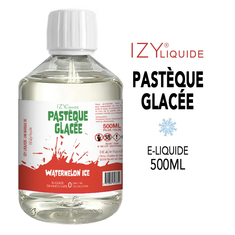 Eliquide izy 500ml pasteque
