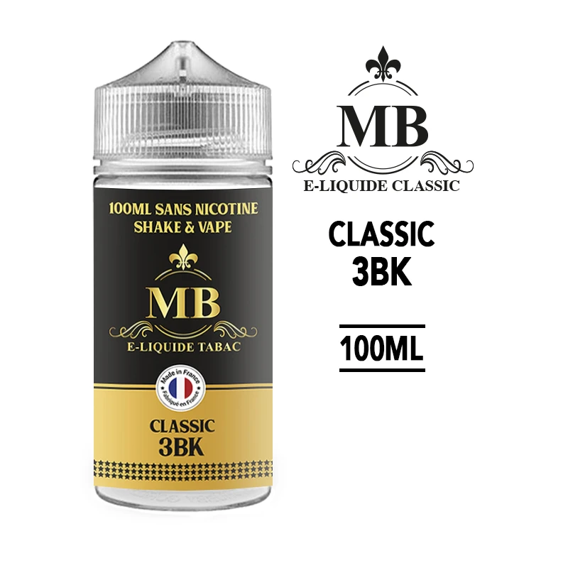 Eliquide 100ml 3bk