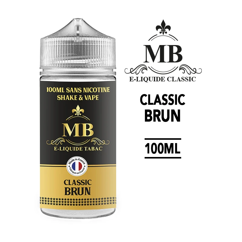 Eliquide 100ml brun