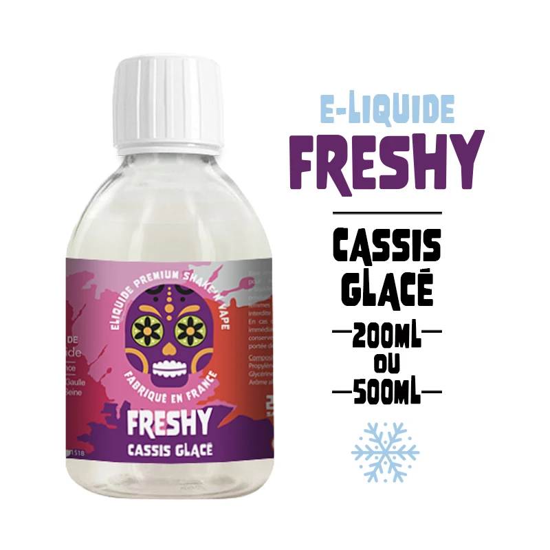 Eliquide 200ml cassis