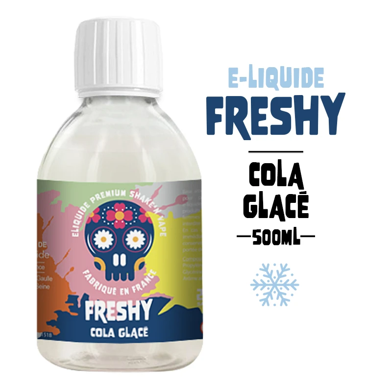Eliquide freshy 500ml cola