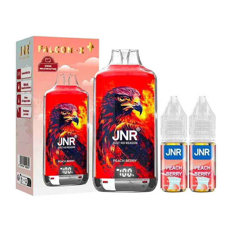 pod rechargeable falcon x 2800 jnr peach berry.webp