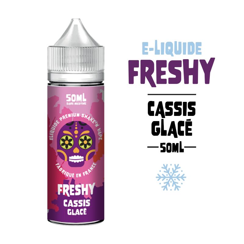 Eliquide cassis glacée 50ml