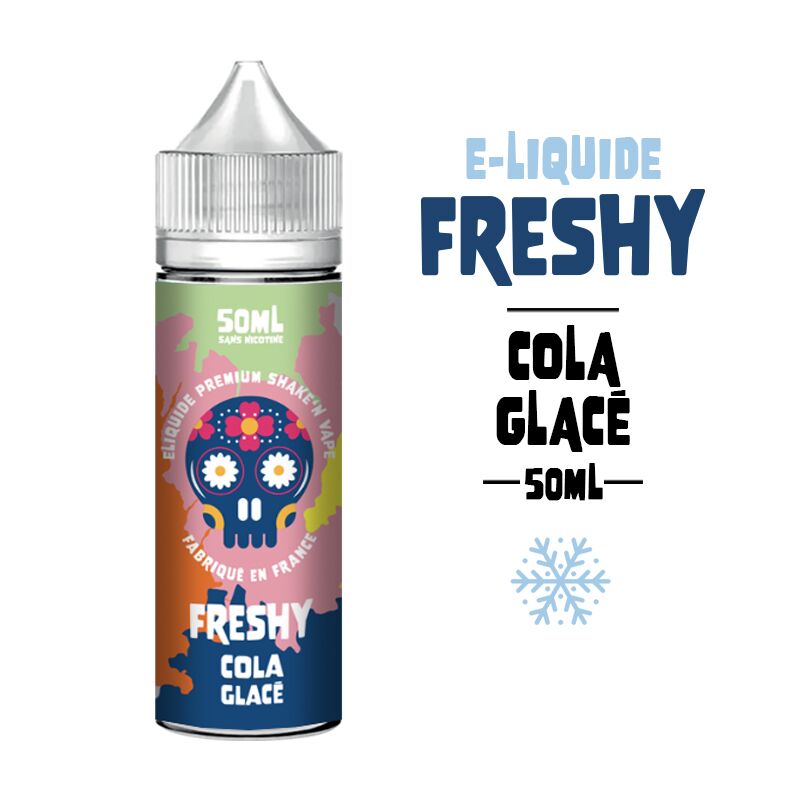E-liquide Cola Glacé 50ml Freshy pas cher