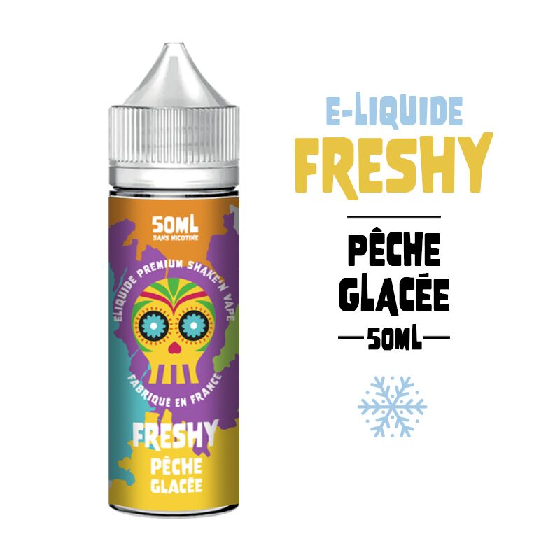 E-liquide Pêche Glacée 50ml Freshy pas cher